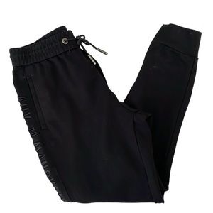 AUX-II MANGXQIN men’s black sweatpants‎ joggers track pants. 29” waist. EUC